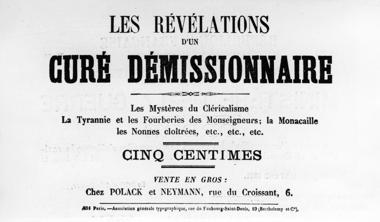 Cure Demissionnaire, Paris Komünü