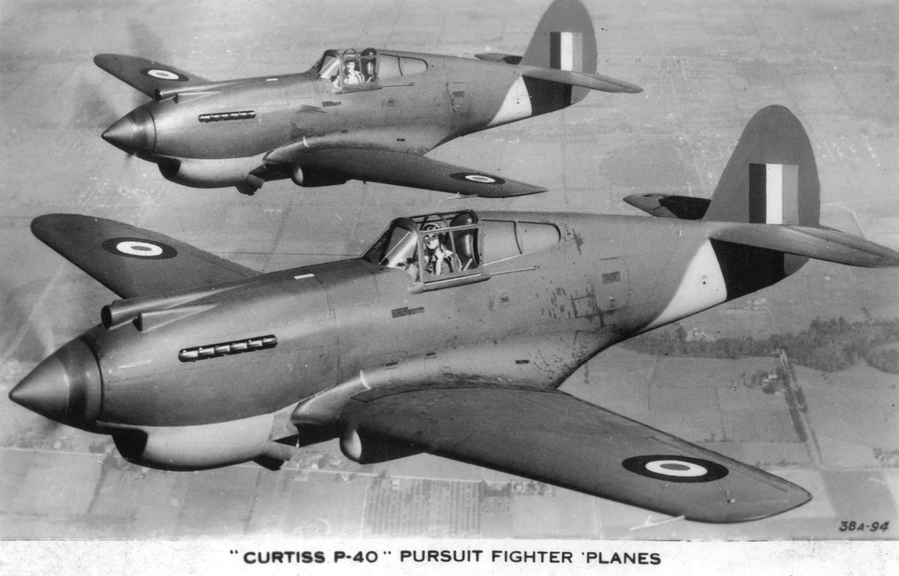 Curtiss P-40 Takip Savaş Uçağı by Unbekannt