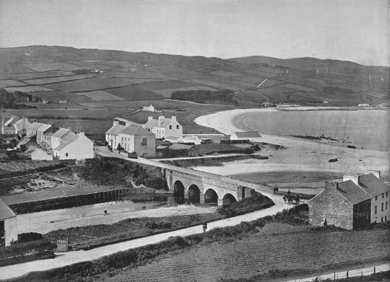 Cushendun - Nehir, Tepeler ve Cushendun Körfezi, 1895 by Unbekannt