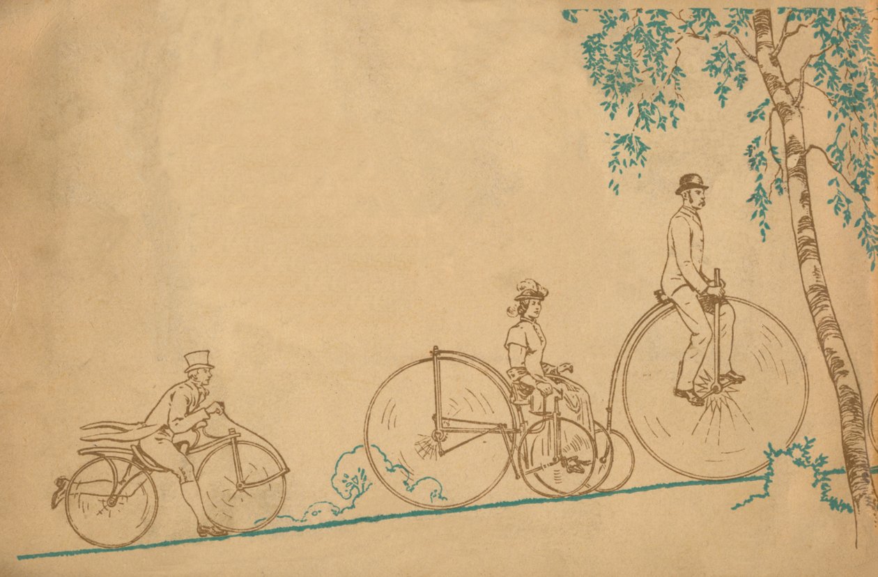 Bisiklete binme 1839-1939 arka kapak, 1939 by Unbekannt