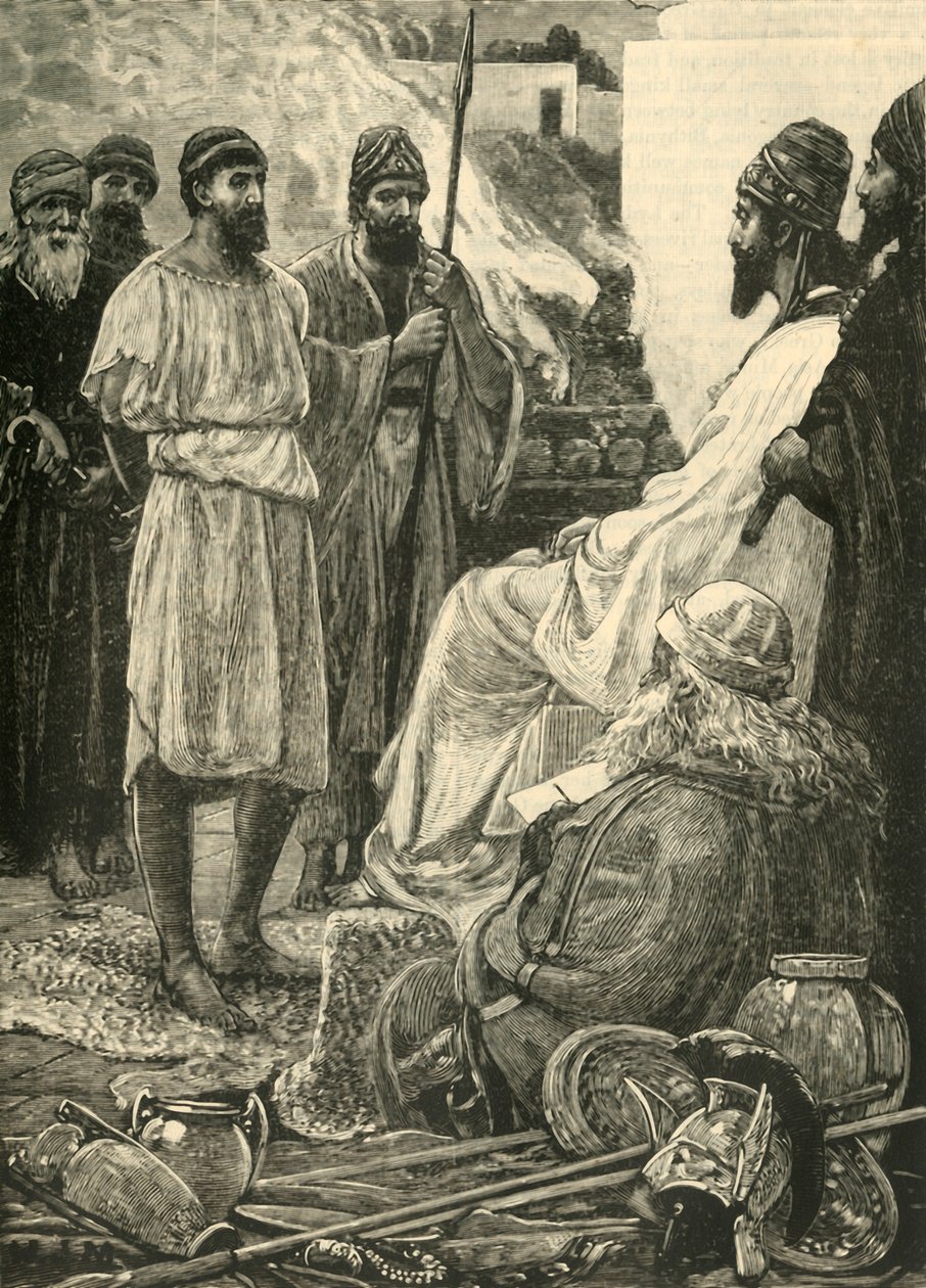 Cyrus ve Croesus, 1890. by Unbekannt