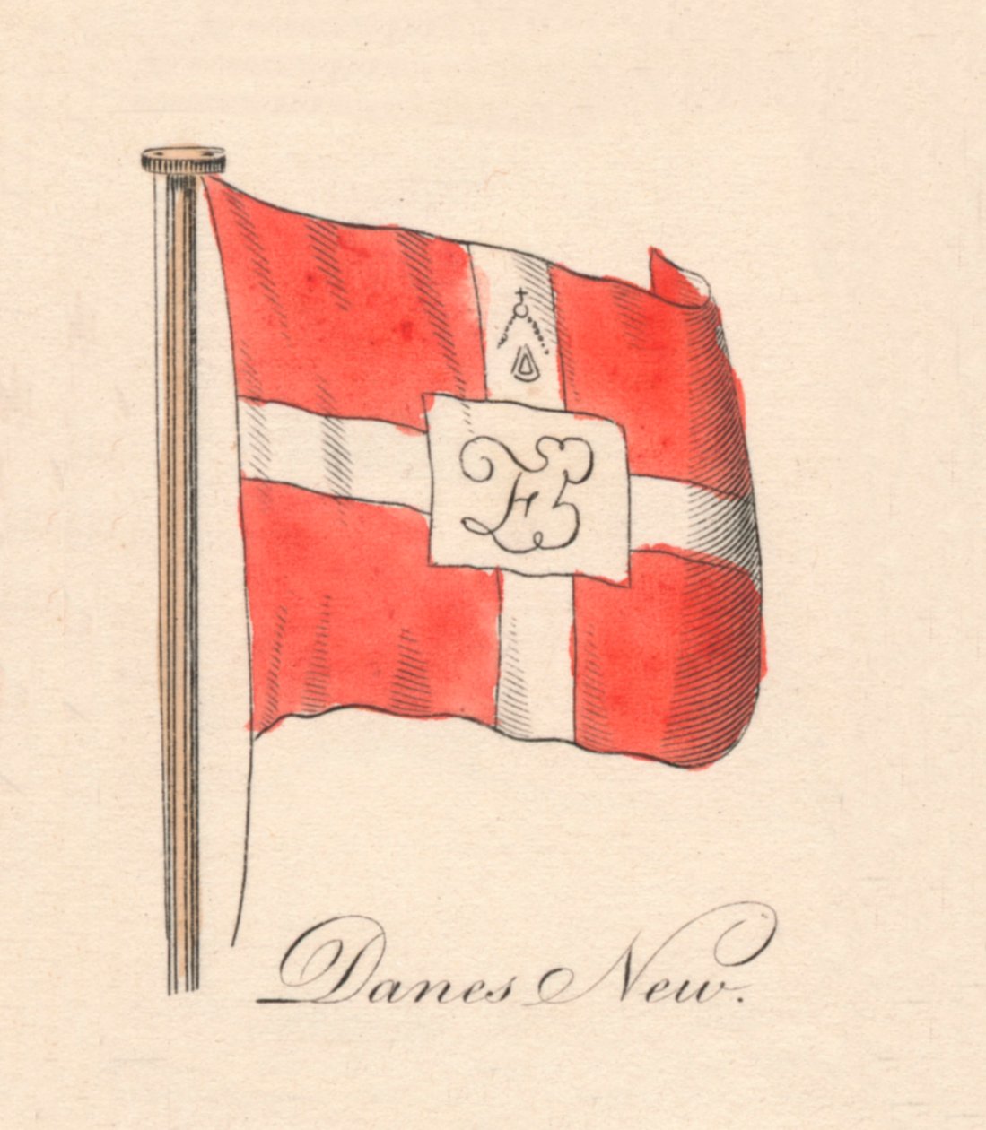 Danimarkalılar Yeni, 1838 by Unbekannt