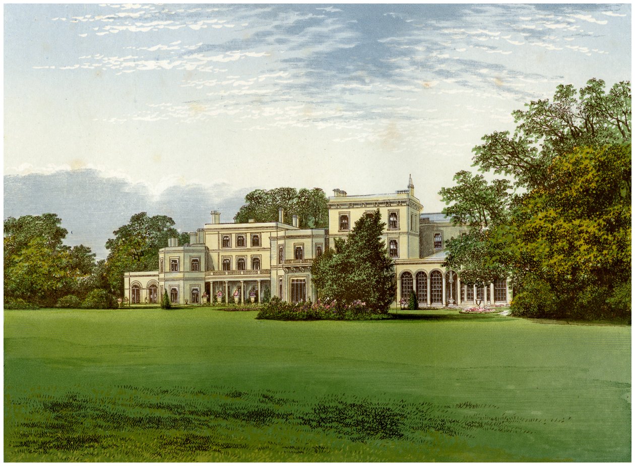Danesfield House, Buckinghamshire, Scott-Murray ailesinin evi, c1880 by Unbekannt