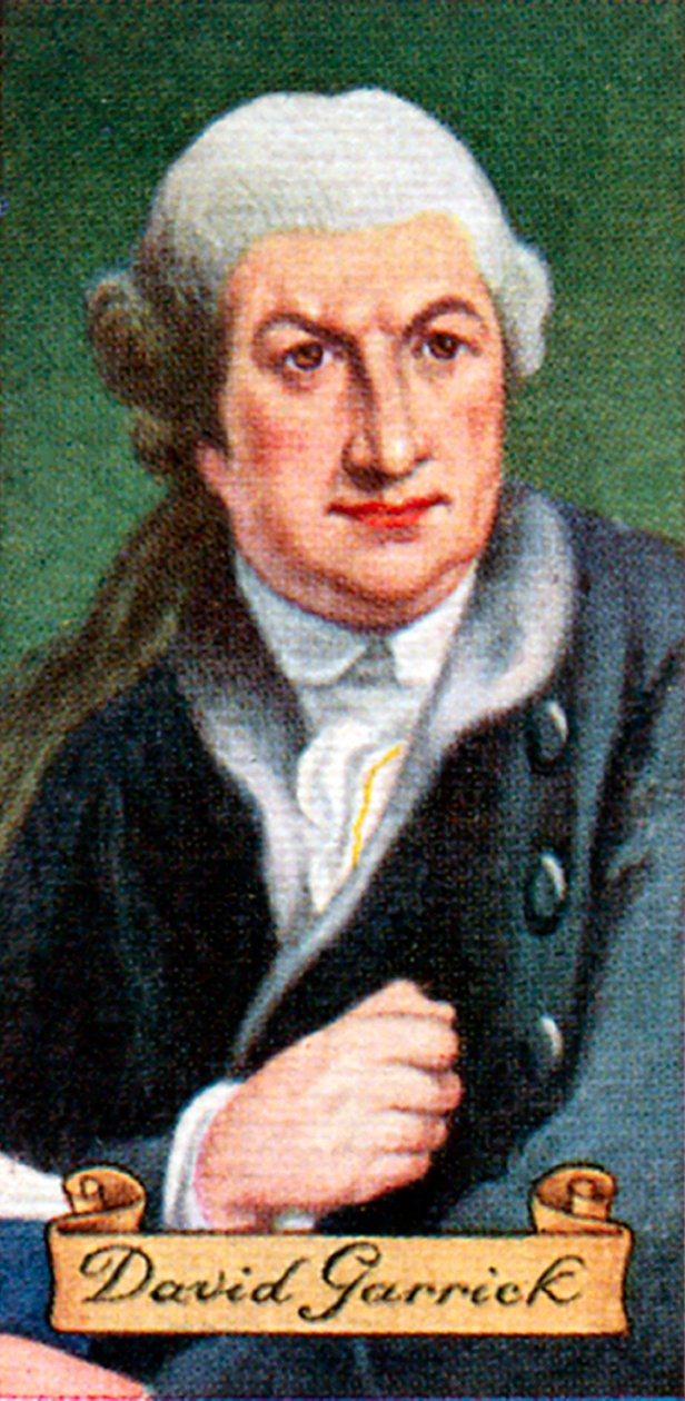 David Garrick, bir dizi sigara kartından alındı, 1935 by Unbekannt