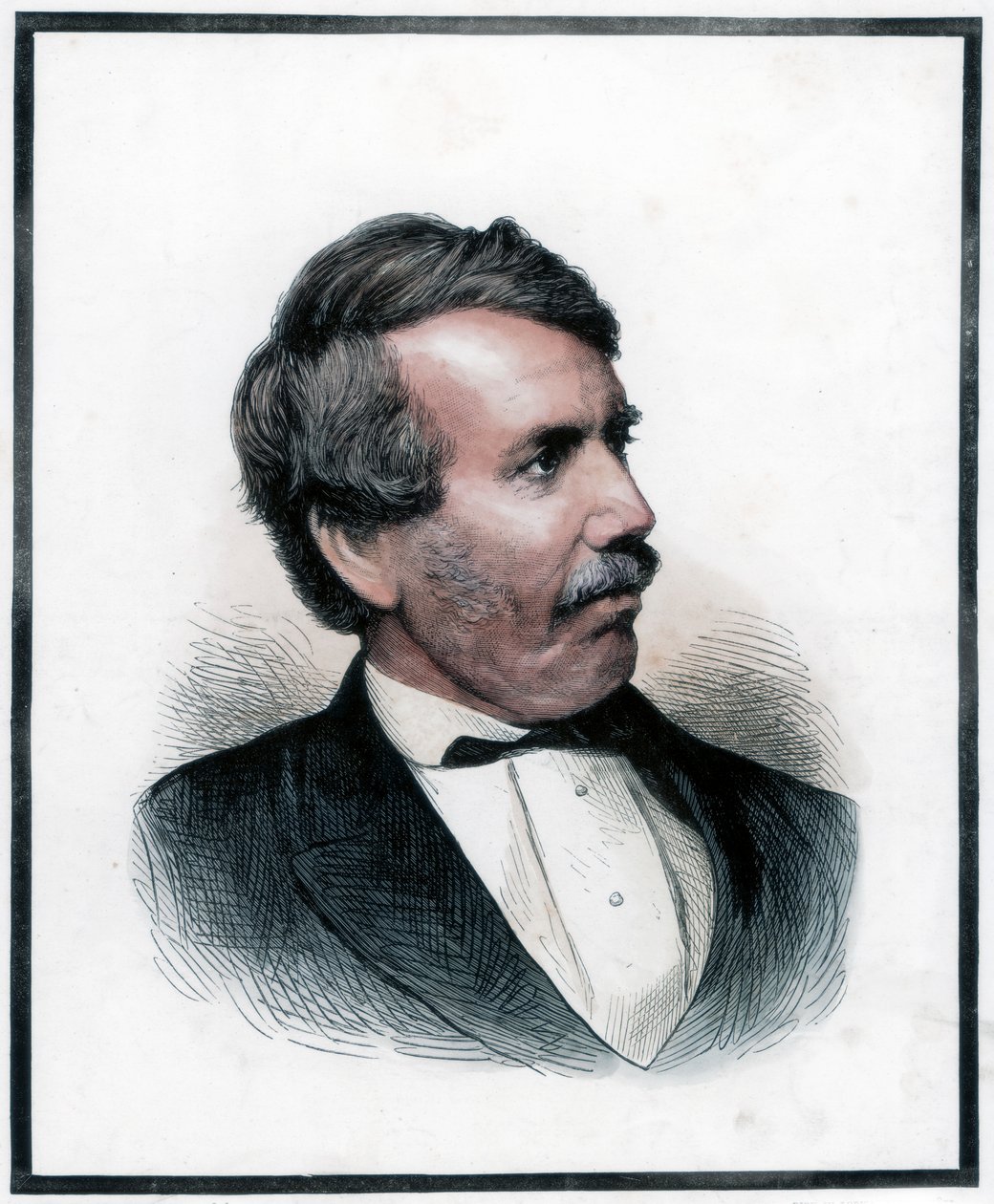David Livingstone, İskoç misyoner ve Afrikalı kaşif, 1874 by Unbekannt