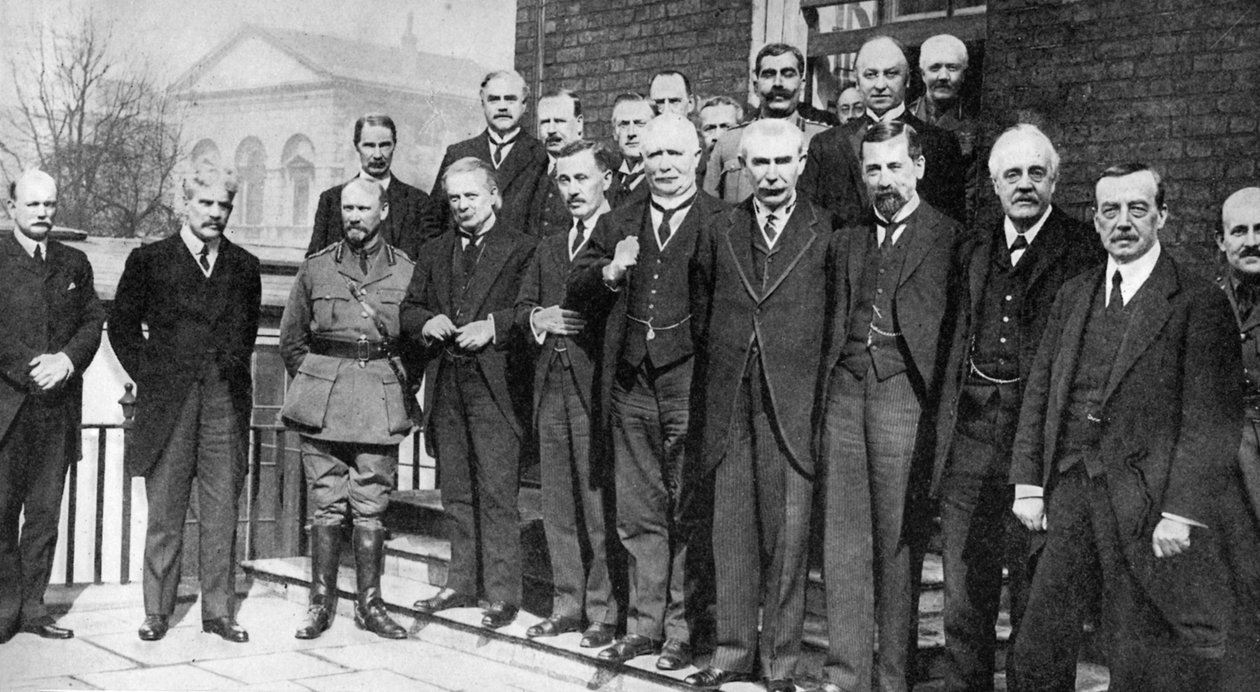 David Lloyd George, Britanya Başbakanı, bazı meslektaşlarıyla, 1917 1936 by Unbekannt