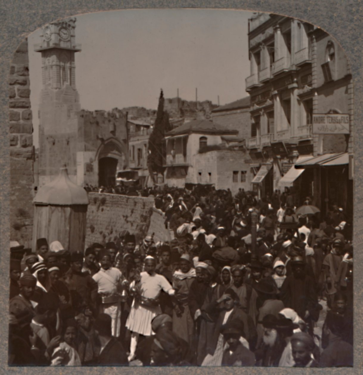 David Caddesi, Kudüs, c1900 by Unbekannt