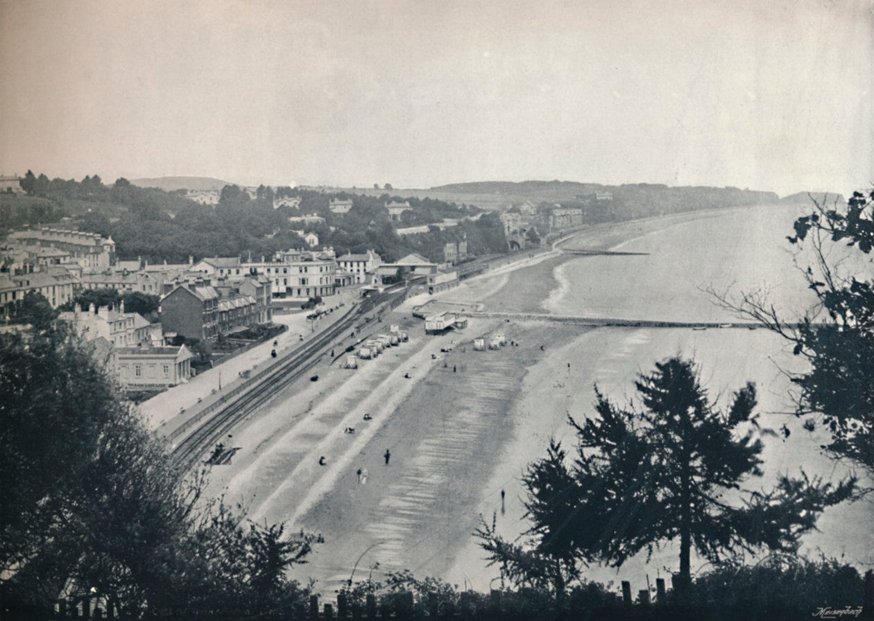 Dawlish - Genel Görünüm, 1895 by Unbekannt