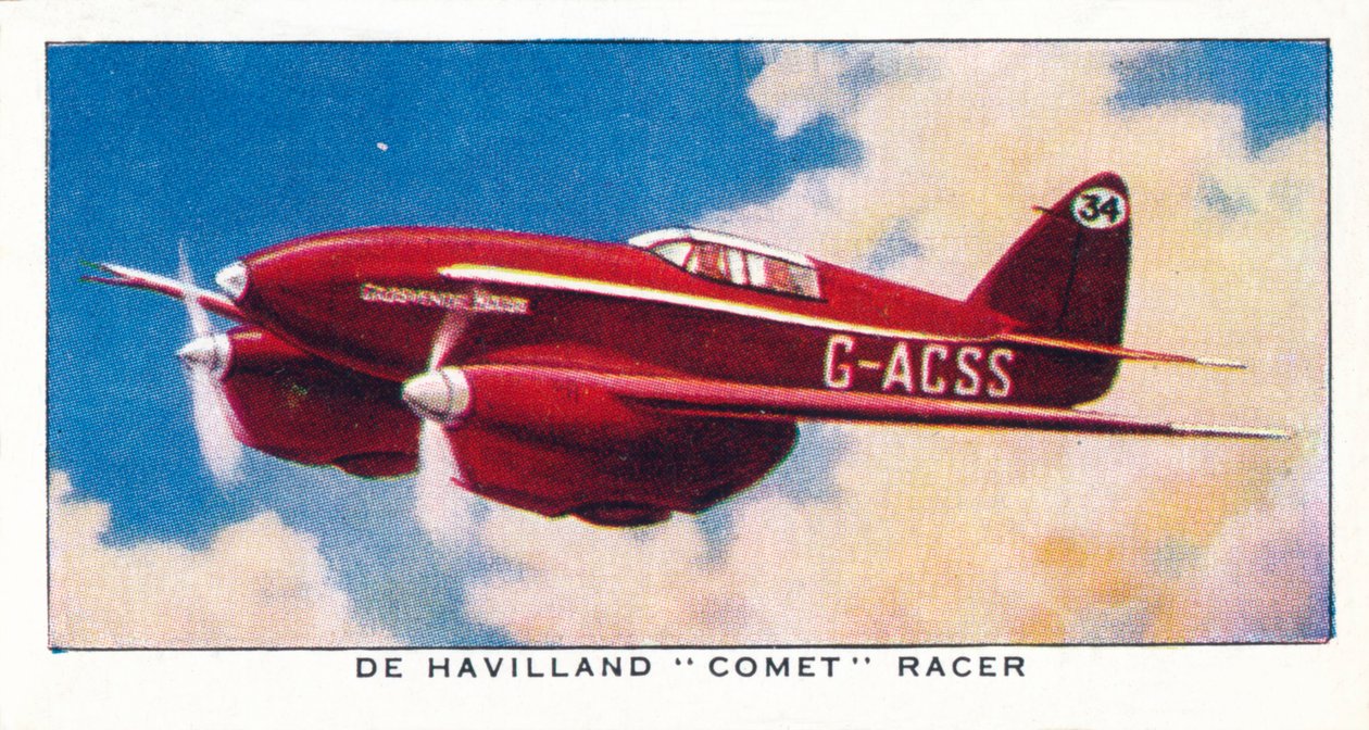 De Havilland Kuyruklu Yıldız Yarışçısı, 1938 by Unbekannt