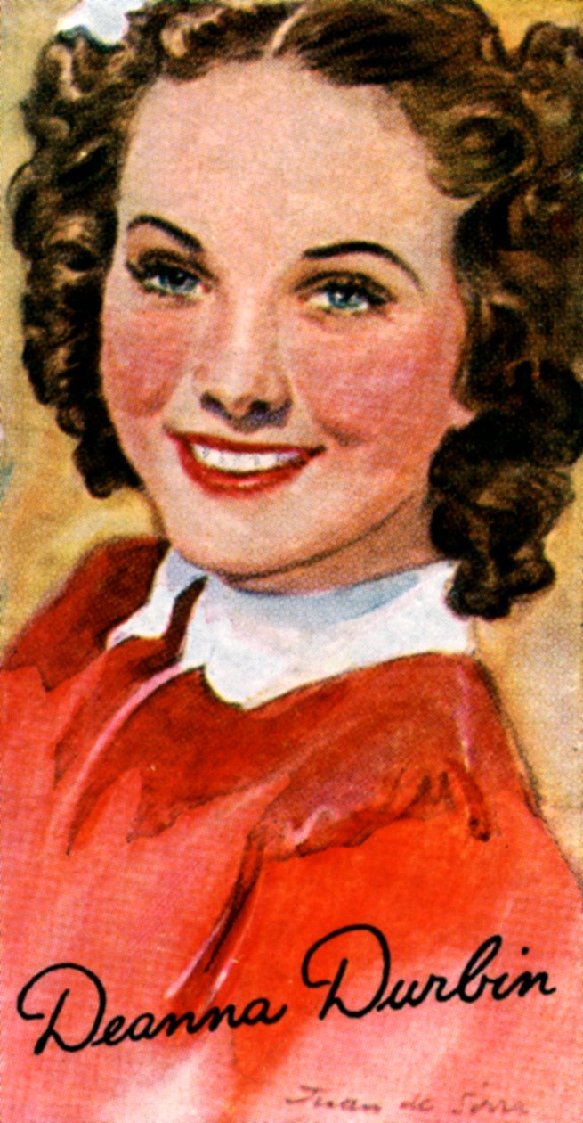 Deanna Durbin, 1921-1999, 1930'lar ve 1940'lar, 20. yüzyıl Hollywood filmlerinde şarkıcı ve oyuncu by Unbekannt
