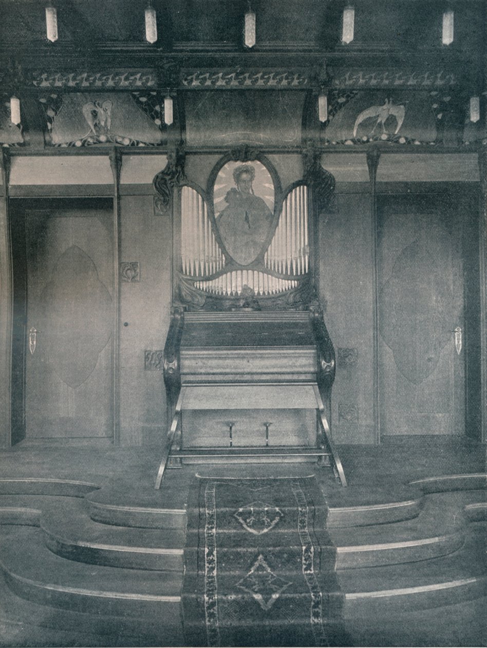 Müzik Odası Dekorasyonları, Fritz Erler, c1899 by Unbekannt