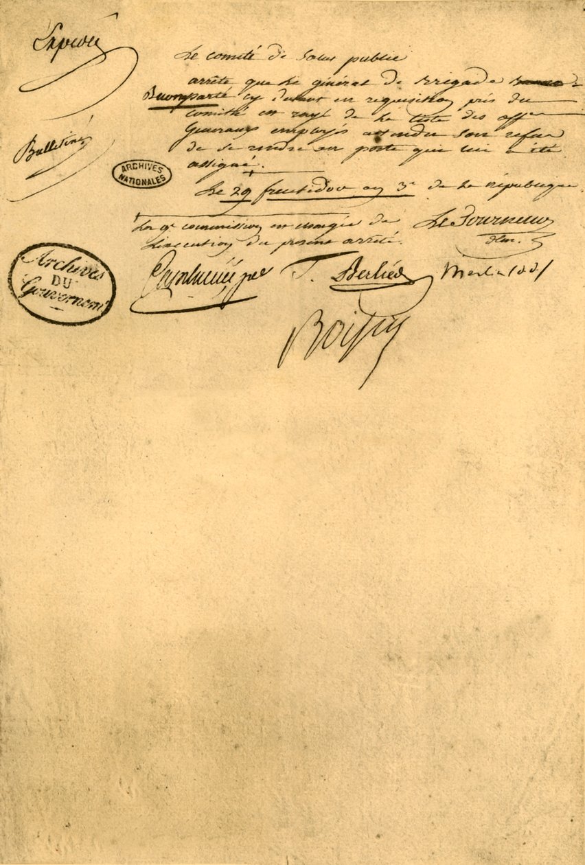 Halk Sağlığı Komitesi Kararı, 5 Eylül 1795, 1921. by Unbekannt