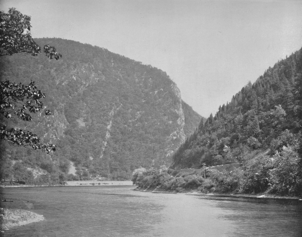 Delaware Su Boşluğu, Monroe County, Penn, c1897. by Unbekannt