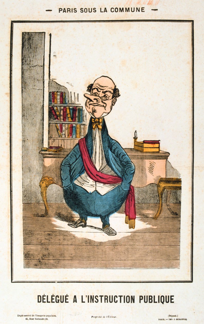 Halk Eğitimi Delegesi, Paris Komünü, 1871 by Unbekannt