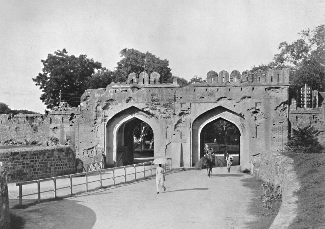 Delhi. Kaşmir Kapısı, c1910. by Unbekannt