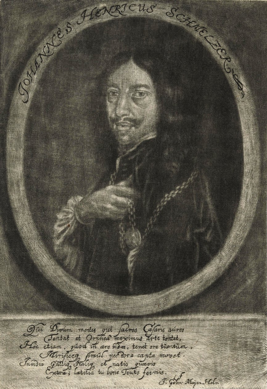 Tasvir edilen kişi: Johann Heinrich Schmelzer by Unbekannt