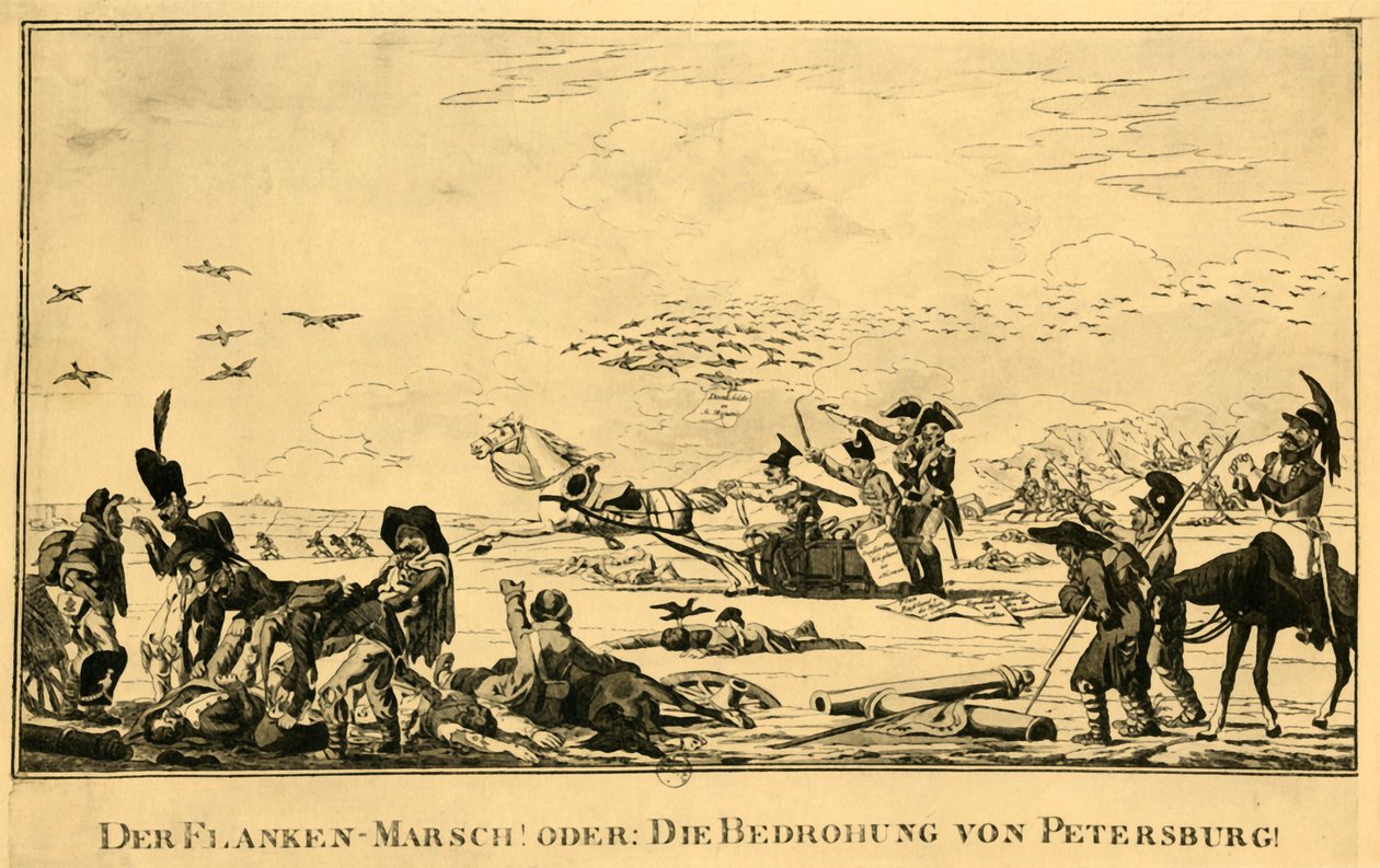Cephe Yürüyüşü! Veya: Petersburg Tehdidi!, 1813, 1921. by Unbekannt