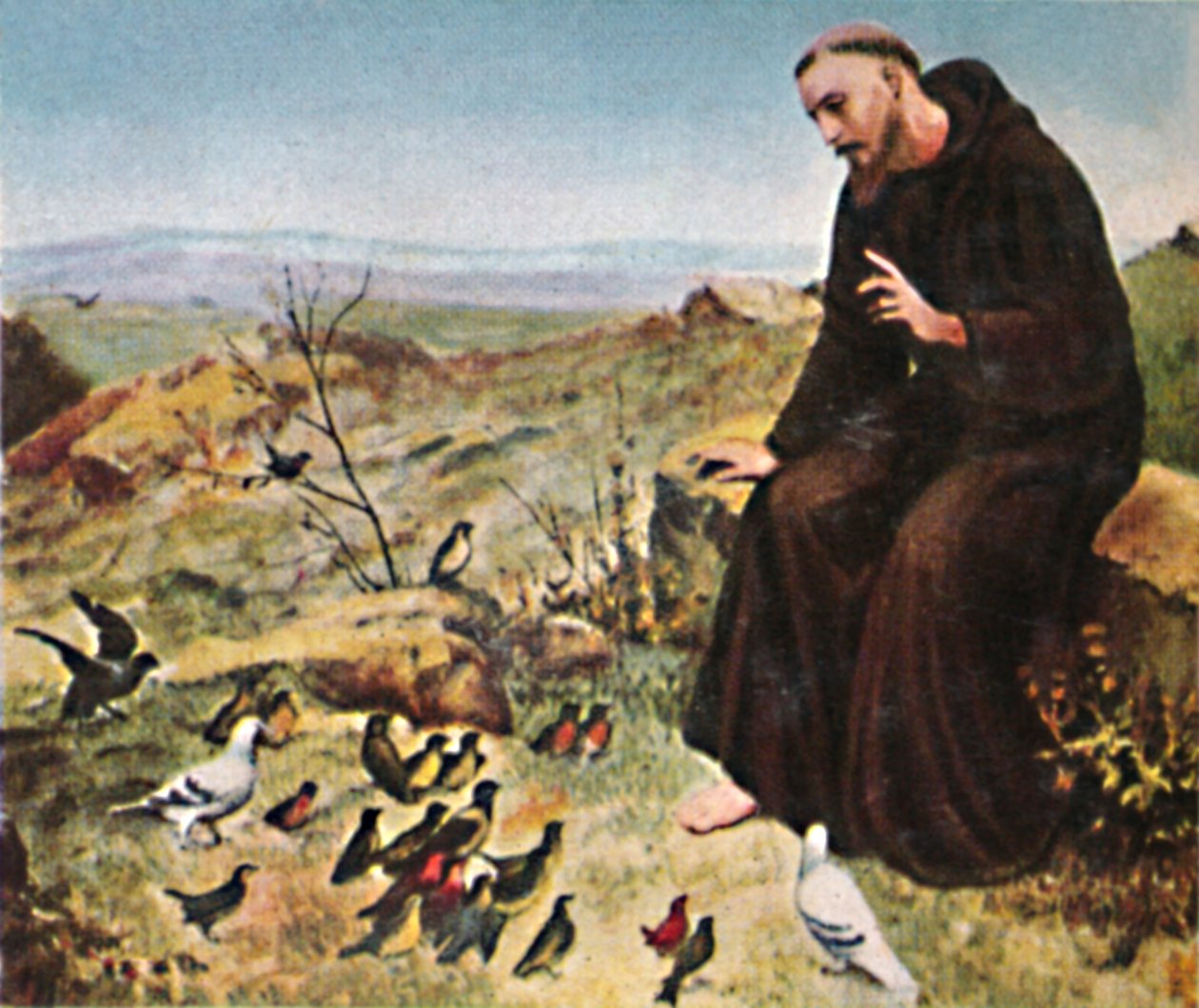 Assisi Aziz Francis 1182-1226, 1934. by Unbekannt
