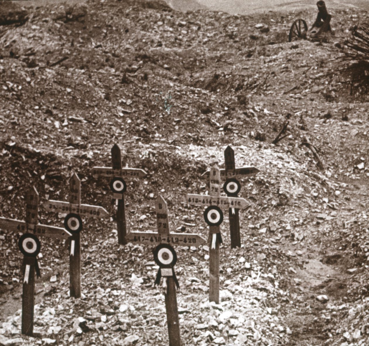 Bozulan pil, Fort Vaux, kuzey Fransa, c1914-c1918 by Unbekannt