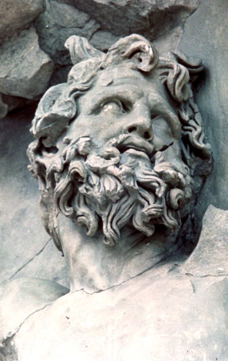 Bergama Sunağının Büyük Frizinden Detay, MÖ 180-159 by Unbekannt