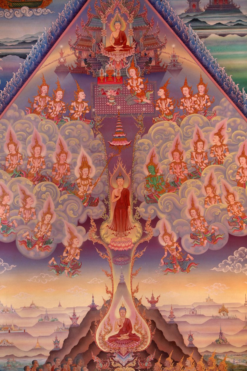 Buddhapadipa tapınağı, Wimbledon, Grande-Bretagne Uposatha