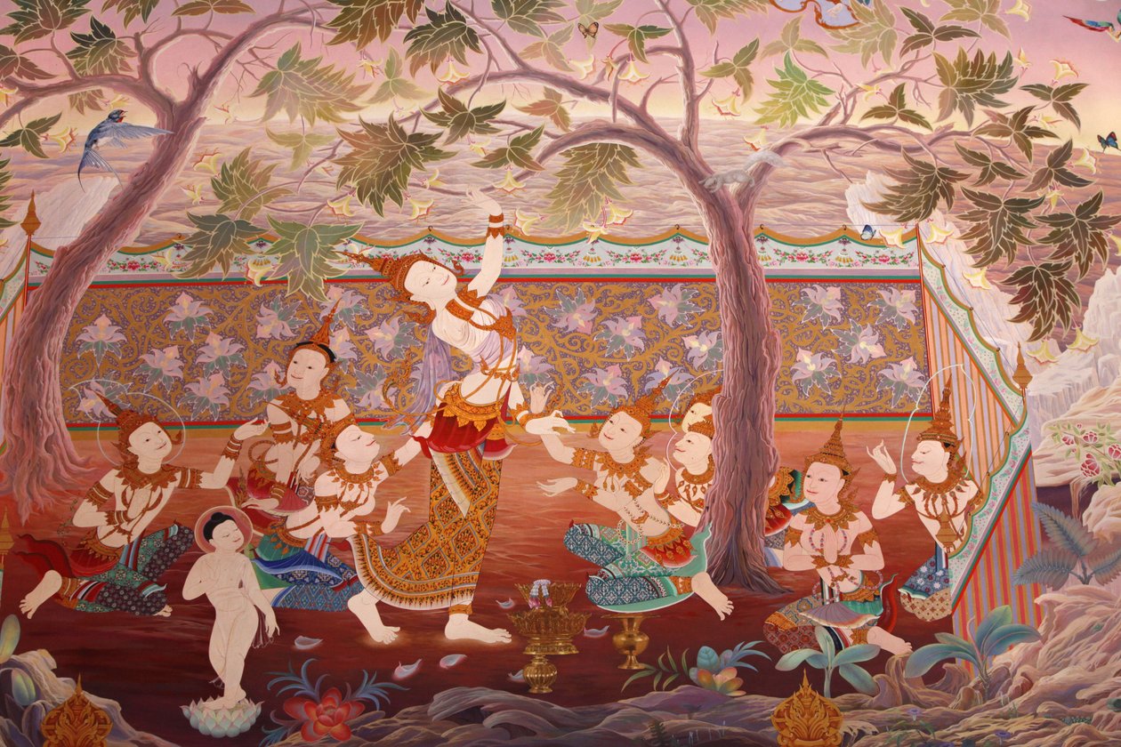 Buddhapadipa tapınağı, Wimbledon, Grande-Bretagne Uposatha