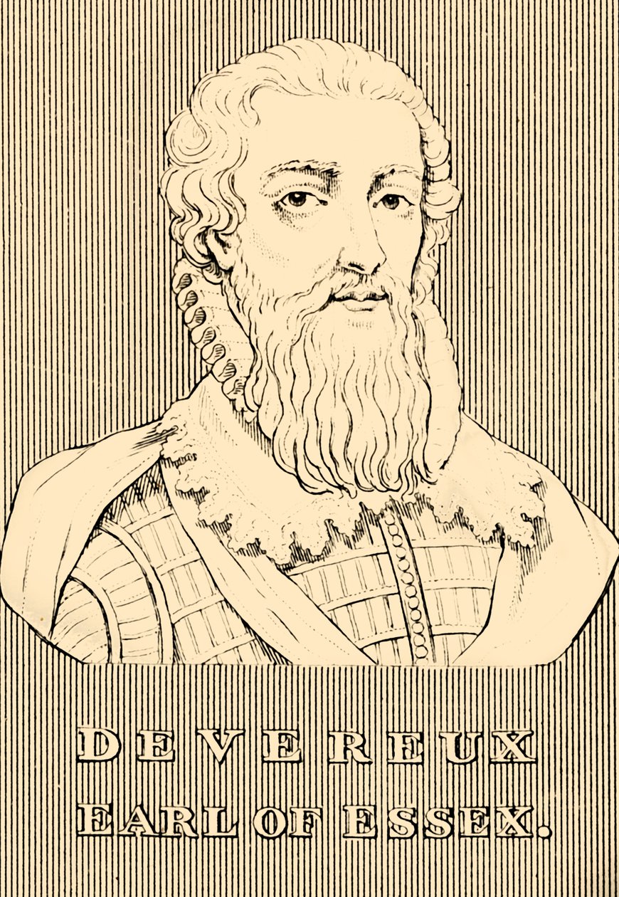 Devereux, Essex Kontu, 1565-1601, 1830. by Unbekannt