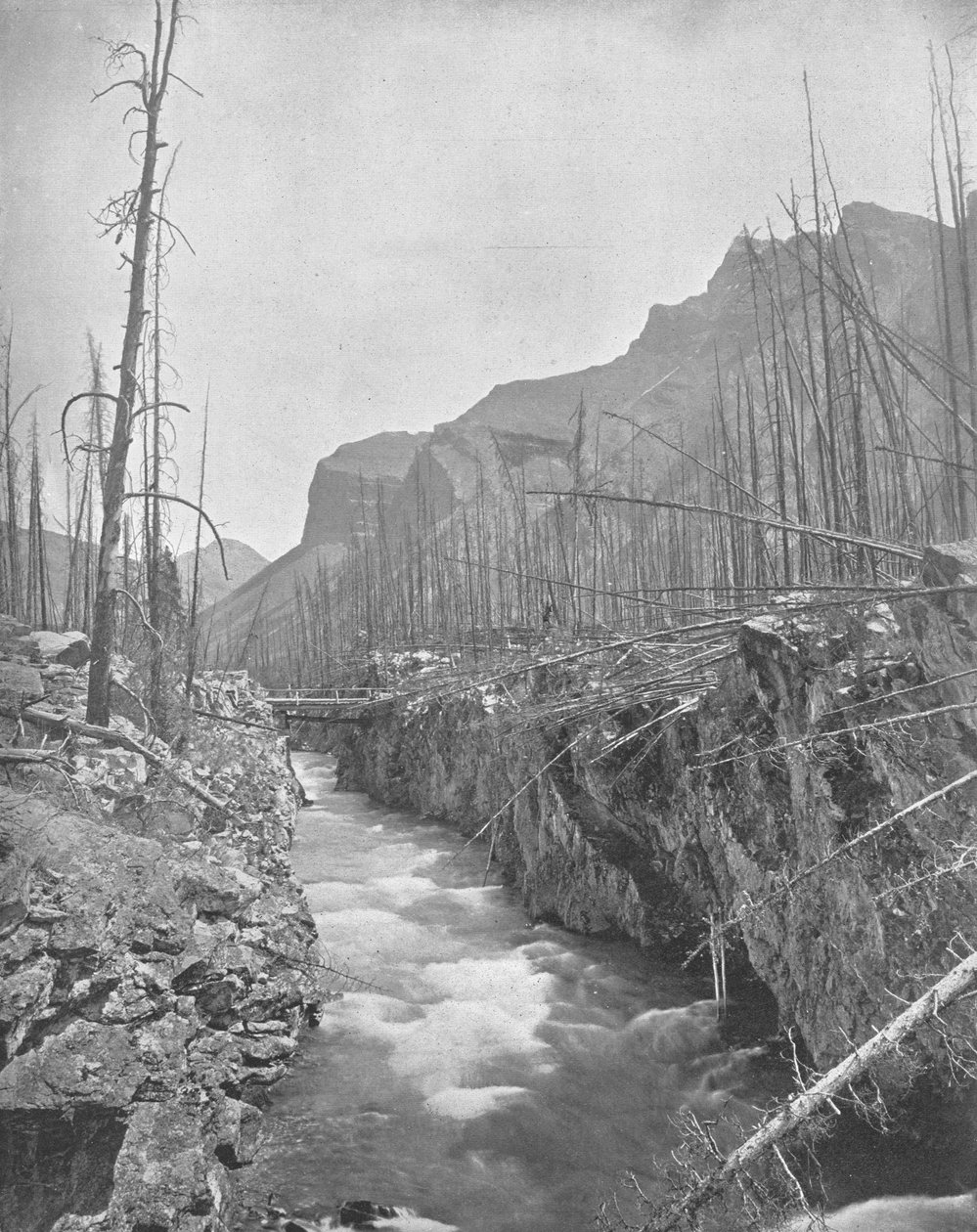 Devils Canyon, Banff, Kuzey Batı Toprakları, Kanada, c1900. by Unbekannt