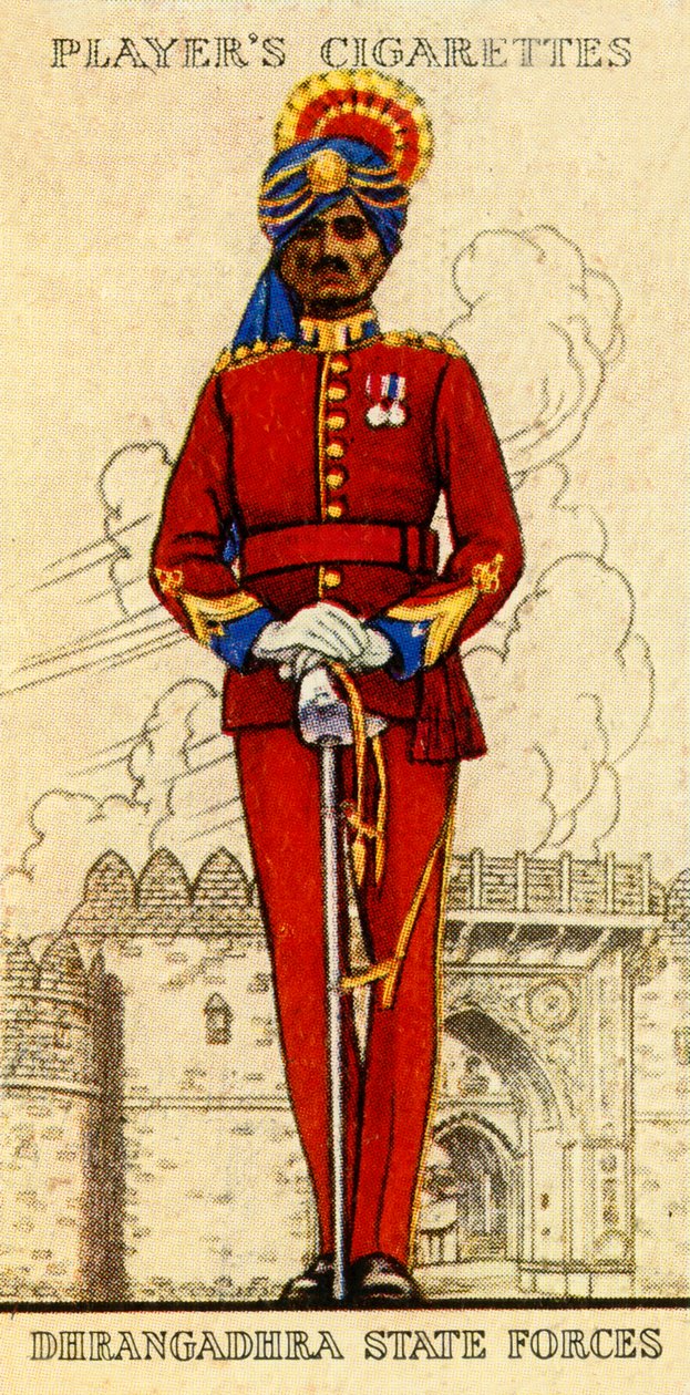 Dhrangadhra Eyalet Kuvvetleri, 1936. by Unbekannt