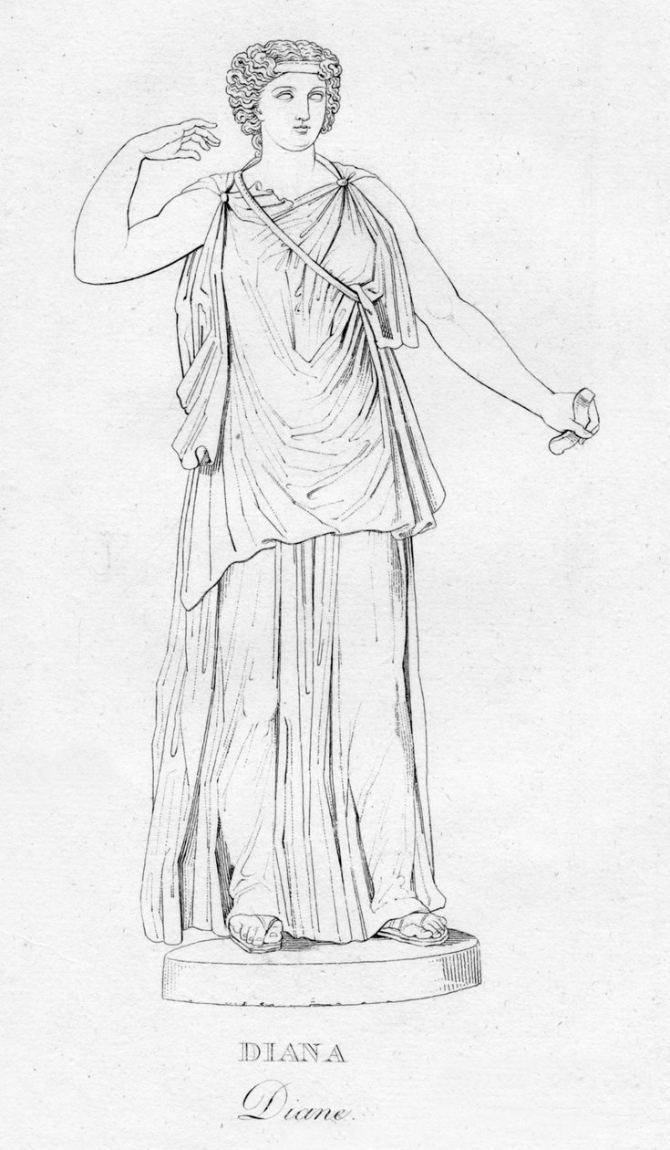 Diana Diane, c1850 by Unbekannt