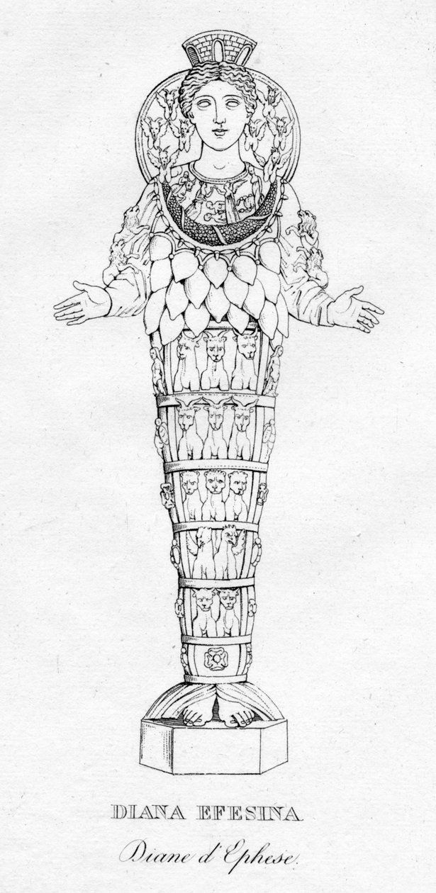 Diana Efesina Diane dEphese, c1850 by Unbekannt