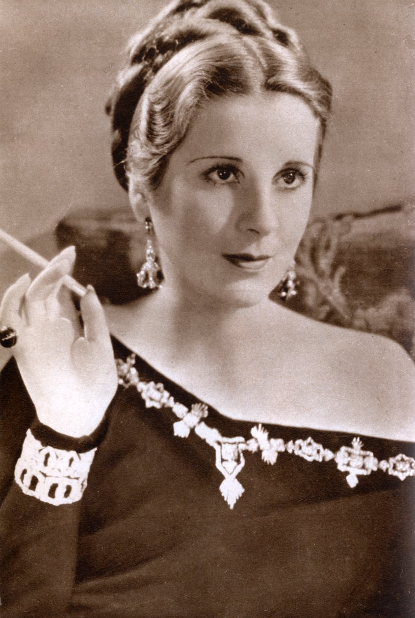 Diana Wynyard, İngiliz aktris, 1933 by Unbekannt