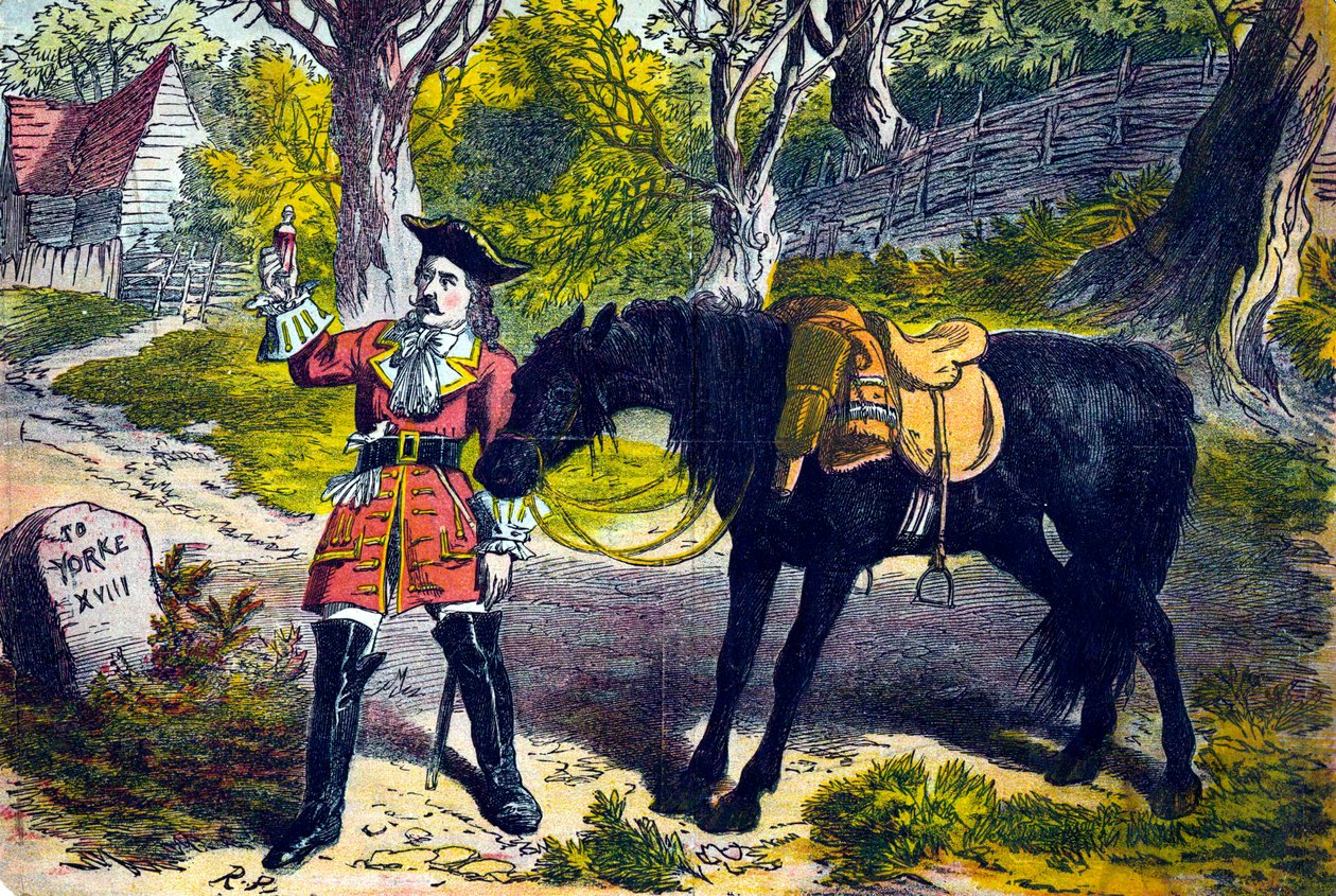 Dick Turpin 1706-1739, İngiliz soyguncu ve eşkıya, 19. yüzyıl by Unbekannt