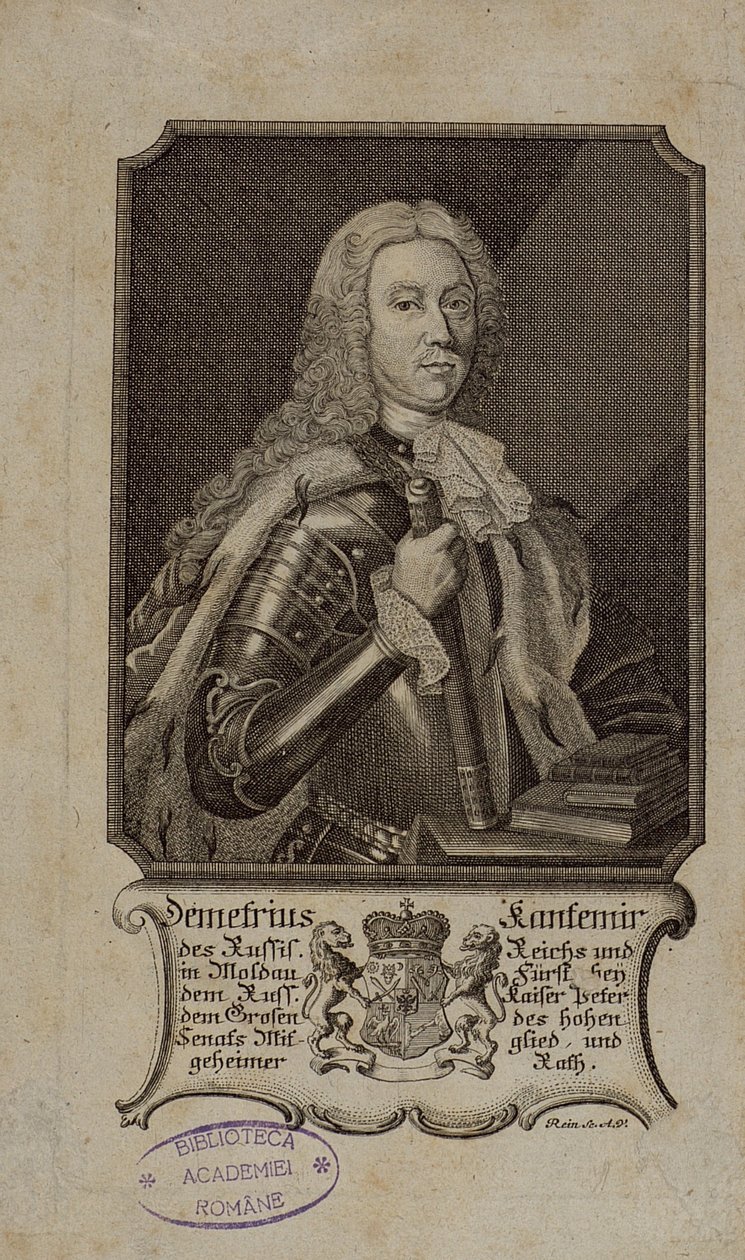 Dimitrie Cantemir 1673-1723, 1771 by Unbekannt