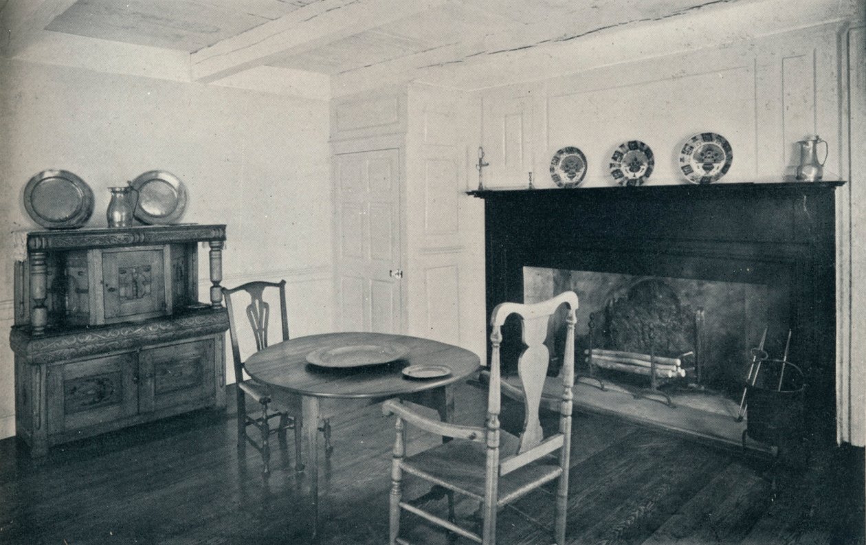 Yemek Odası, 1800 dolaylarında, Shenk House