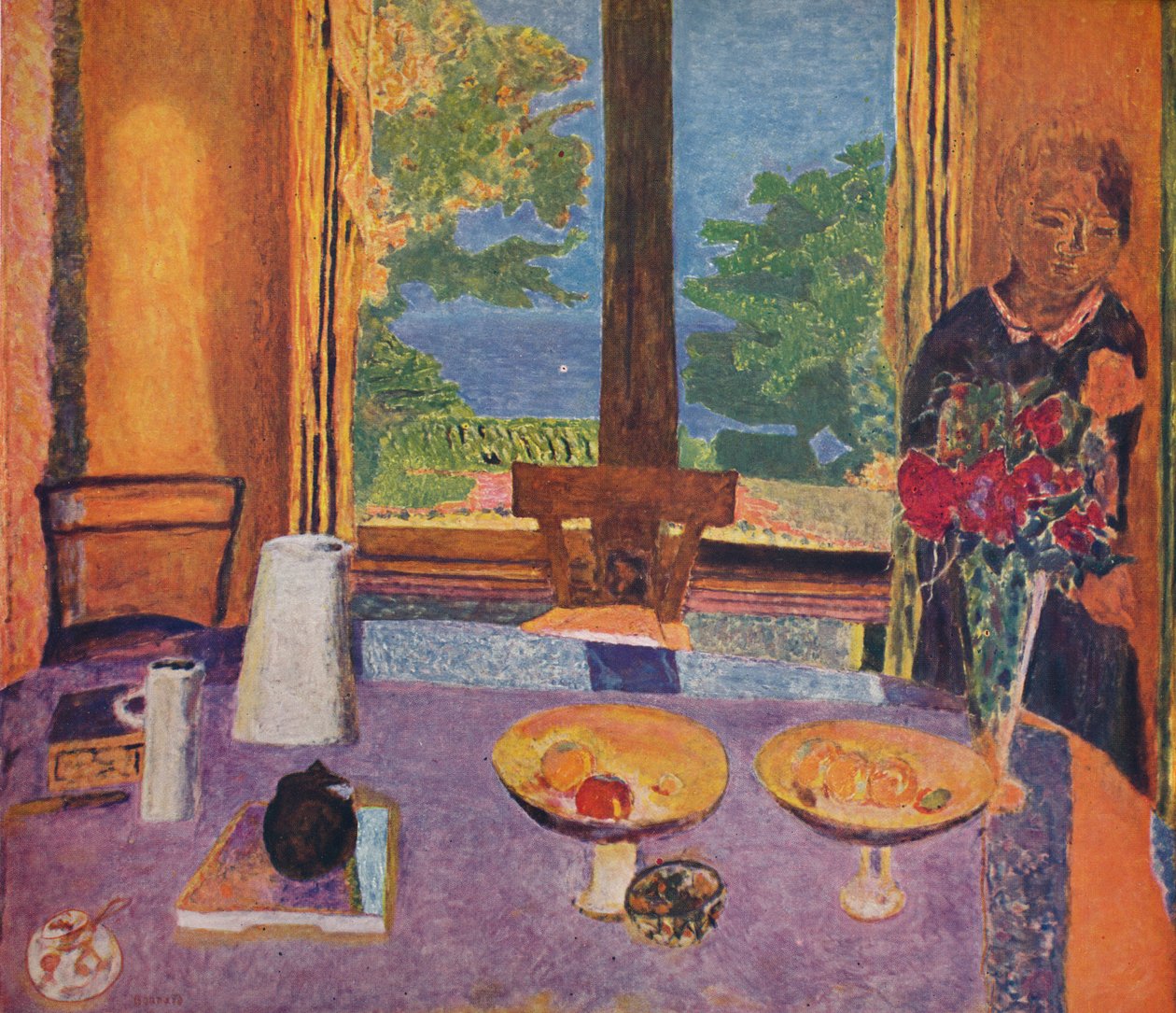 Bahçedeki yemek odası - İç mekan, 1937 by Unbekannt