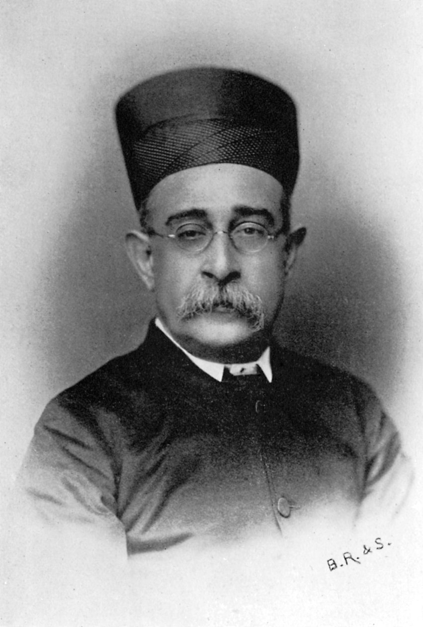 Dinshaw Edulji Wacha, Parsi Hintli politikacı, 1902-1903 by Unbekannt
