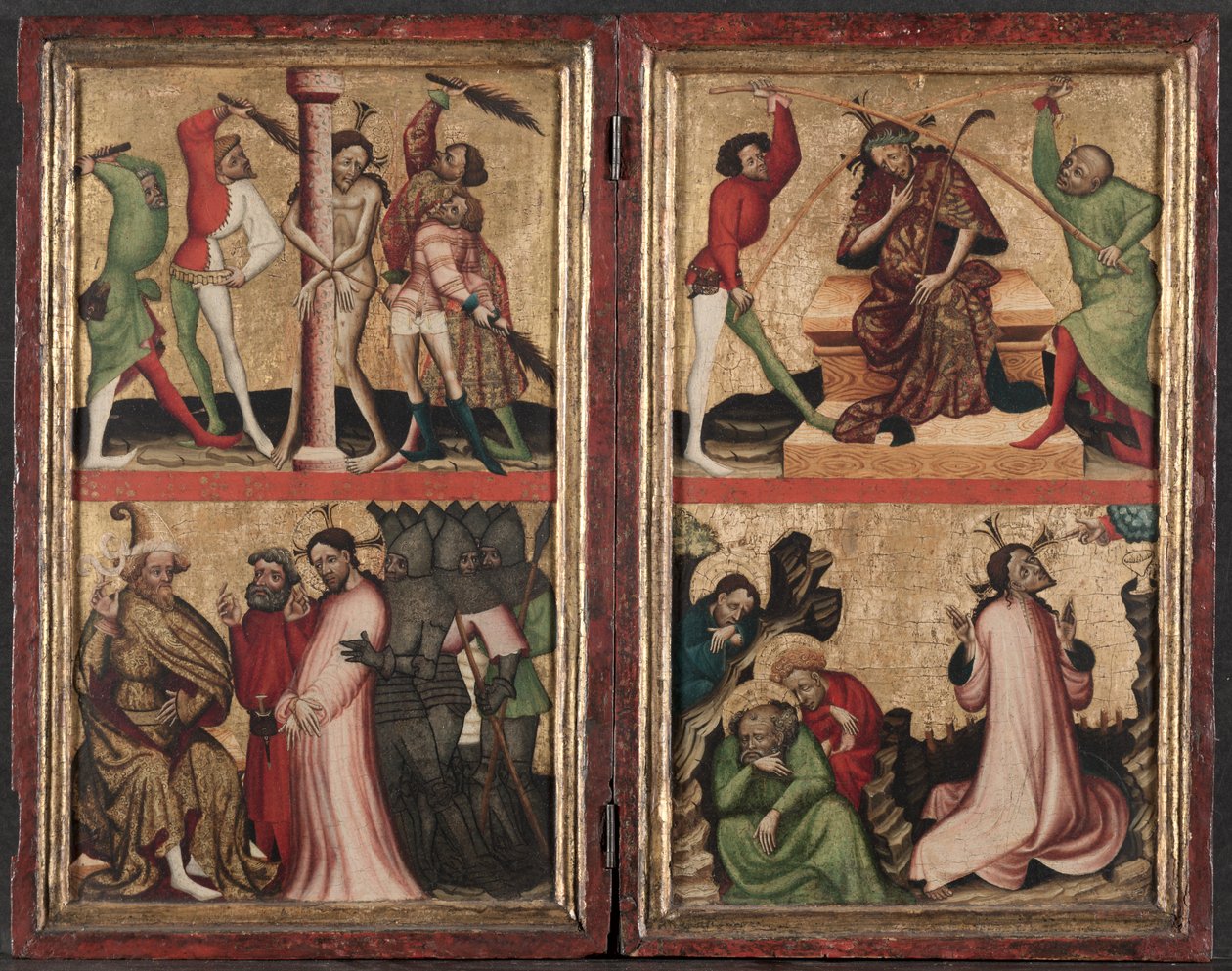 İki Parçalı İsa'nın Tutkusu, c. 1400. by Unbekannt