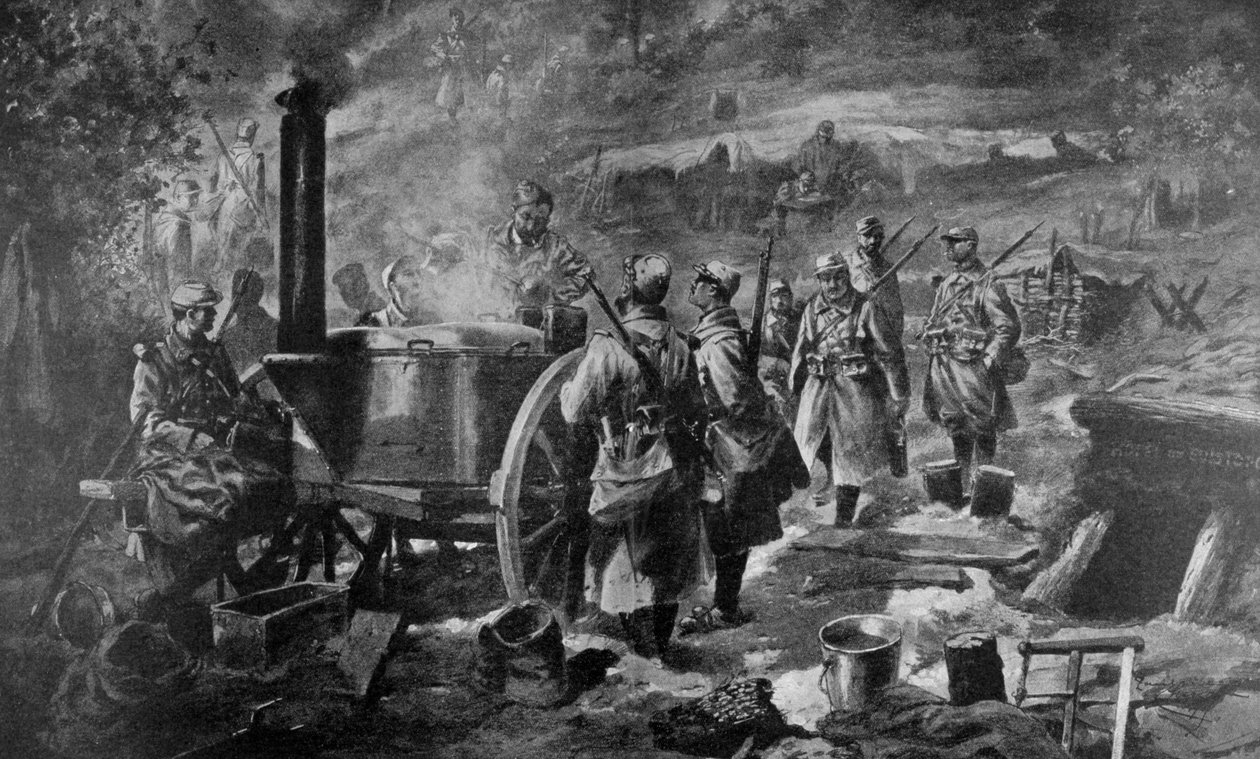 Cephede Çorba Dağılımı, 1915 by Unbekannt