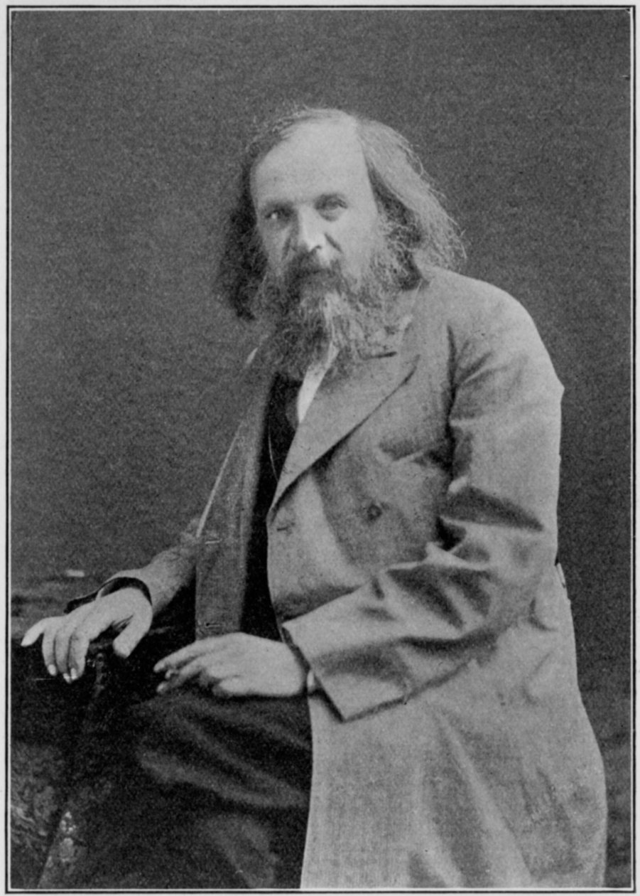 Dmitri İvanoviç Mendeleev 1834-1907, Rus kimyager, 1900