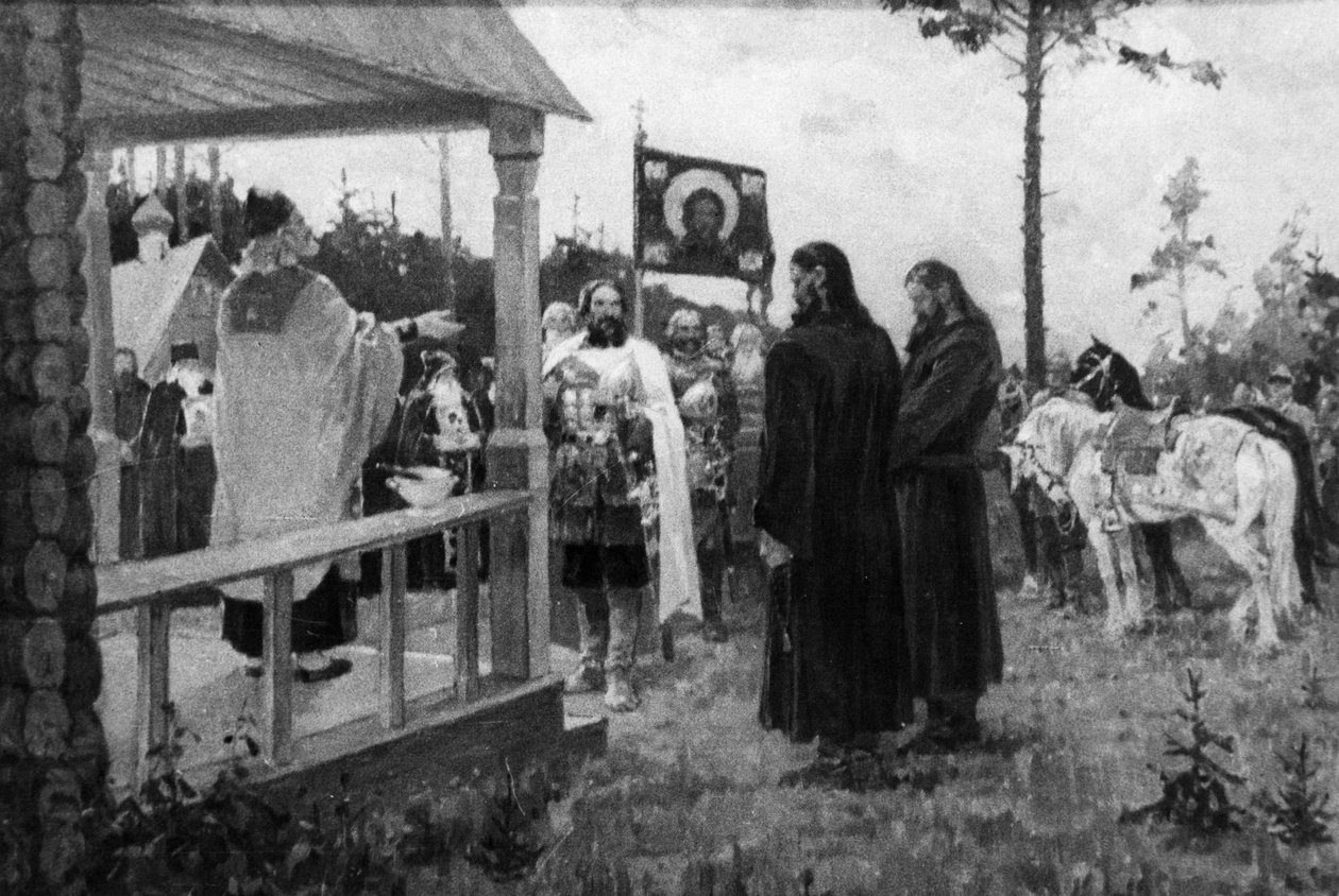 Dmitri Donskoi Sergei Radonezhsky