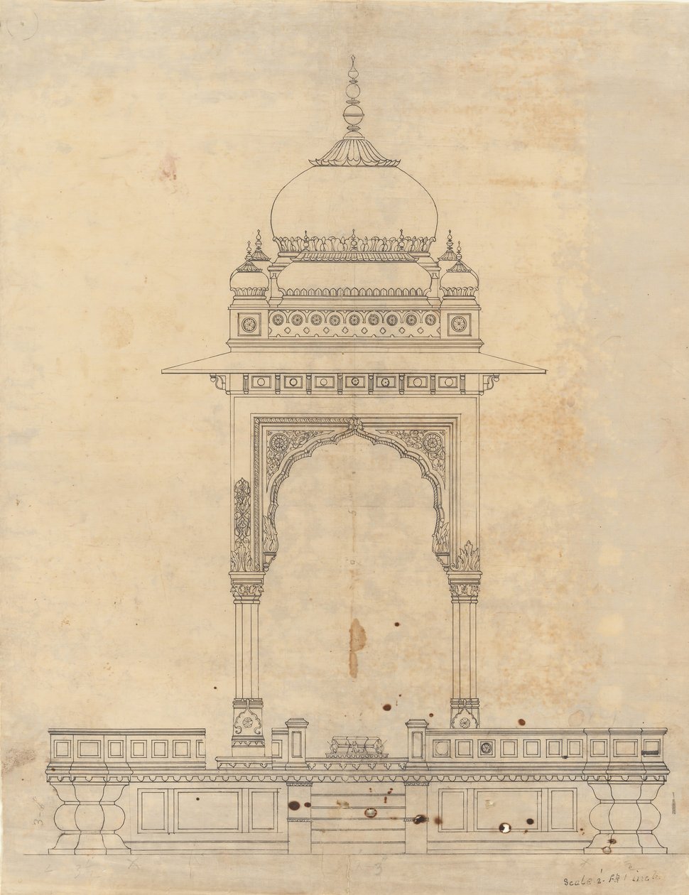 Kubbeli Köşk, ca. 1830. by Unbekannt