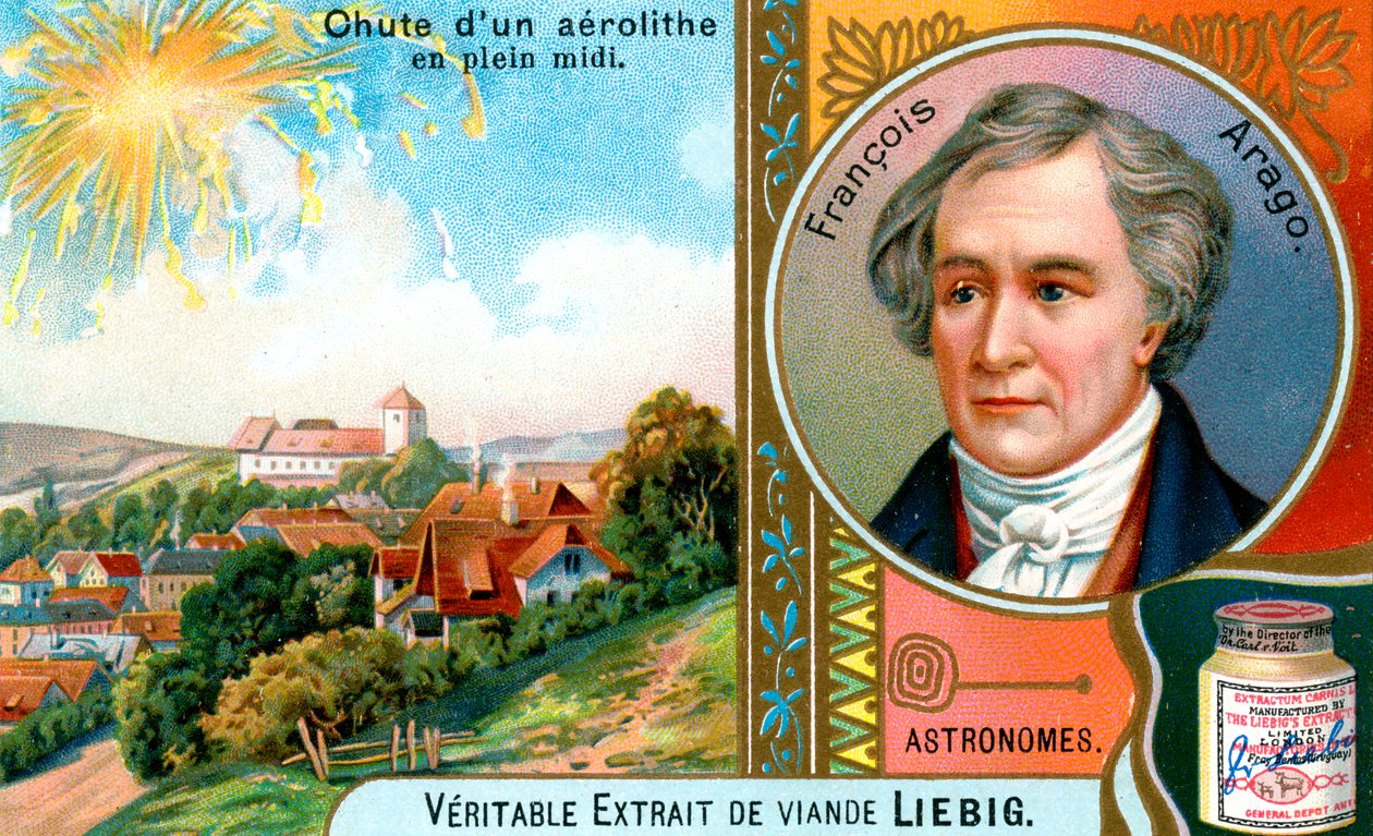 Dominique Francois Jean Arago, Fransız astronom, fizikçi ve politikacı, c1900 by Unbekannt