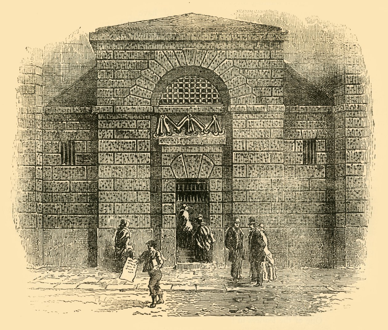 Newgate Kapısı, c1872. by Unbekannt