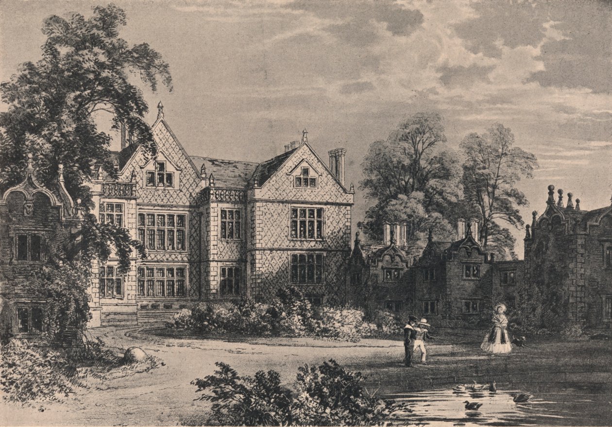 Dorfold Salonu, Cheshire, 1915 by Unbekannt