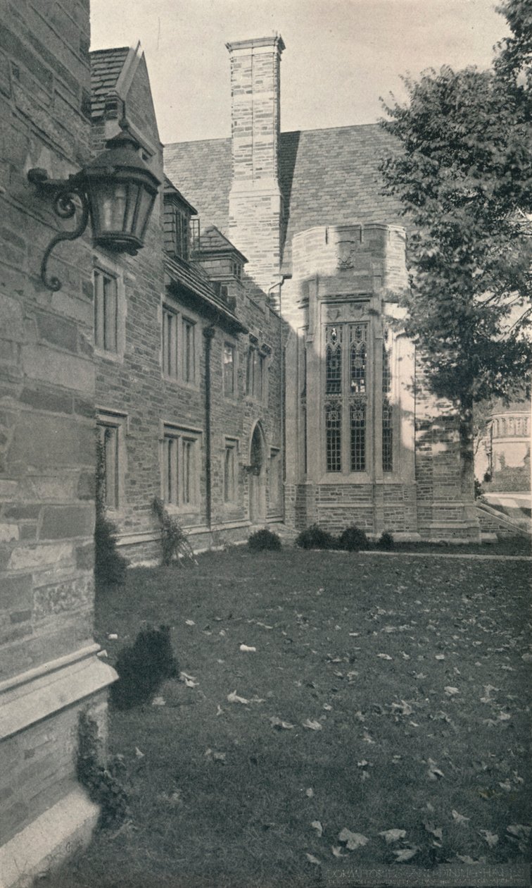 Yurtlar ve Yemekhane. Princeton Üniversitesi, New Jersey, c1922 by Unbekannt