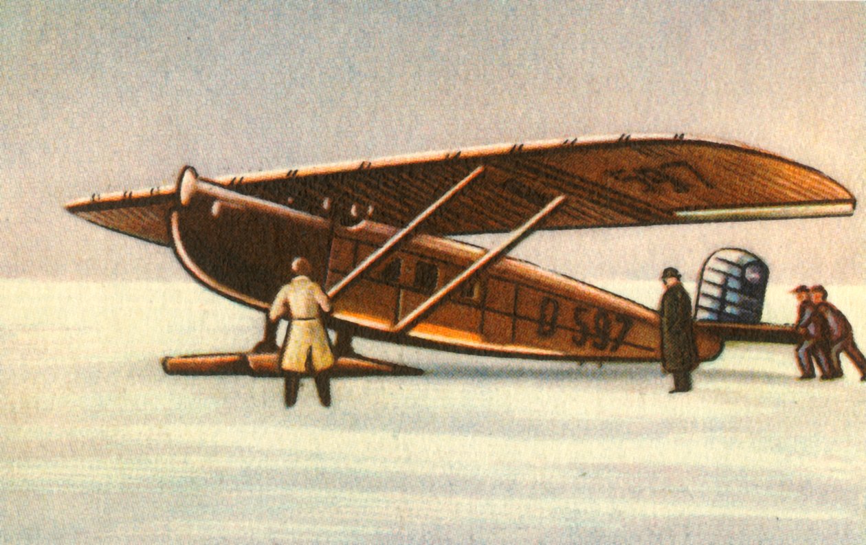 Kar kızaklı Dornier Merkur uçağı, 1920