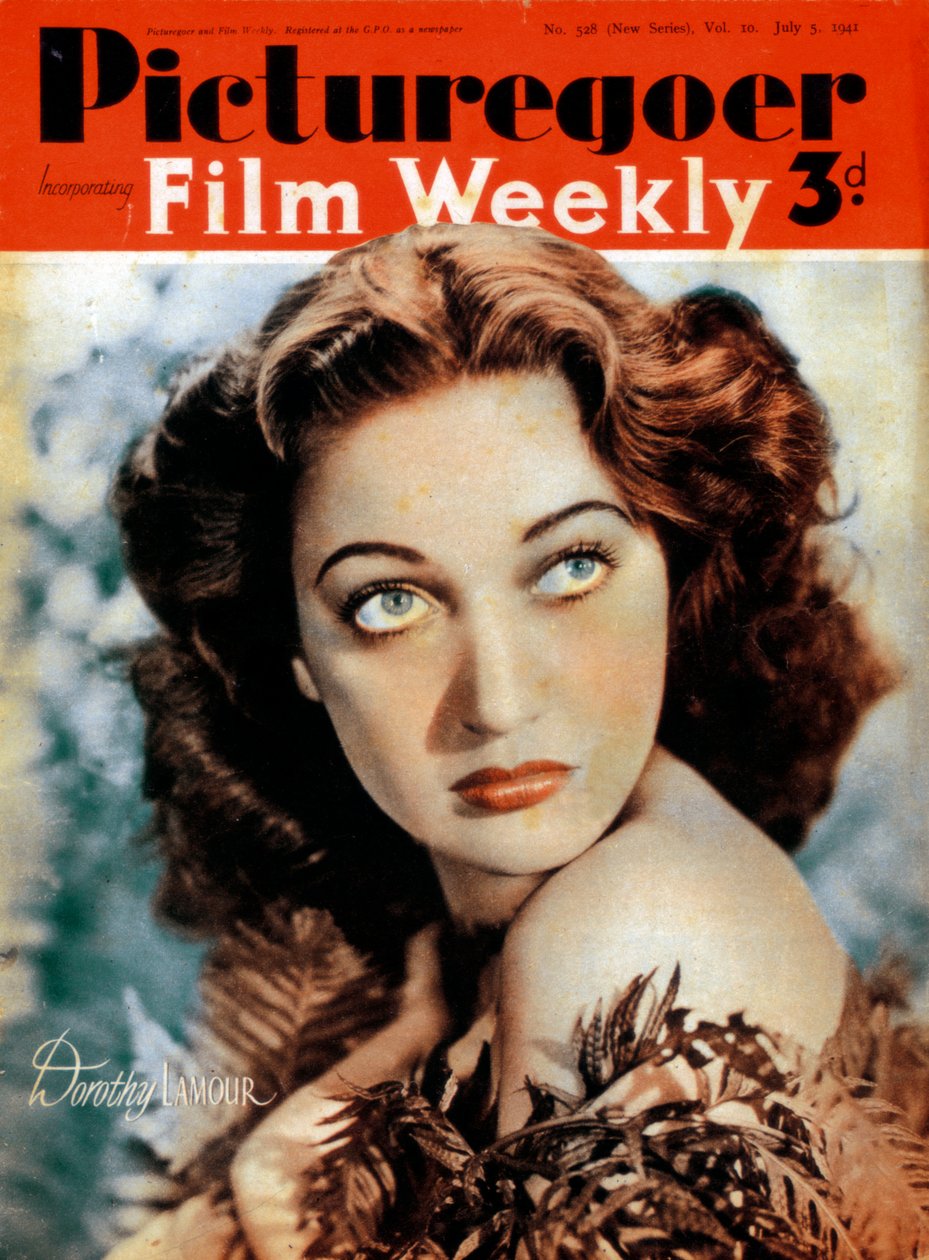 Dorothy Lamour 1914-1996, Amerikalı oyuncu, 1941 by Unbekannt