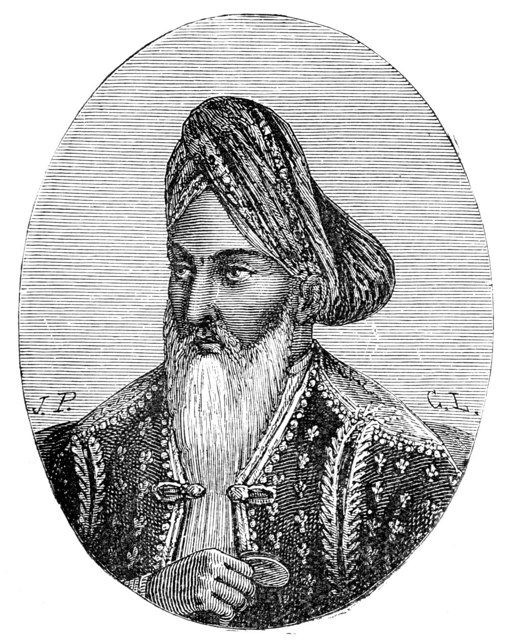 Dost Muhammed Han, Afganistan hükümdarı, 19. yüzyıl by Unbekannt