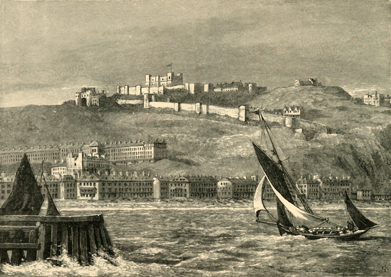 Dover, Denizden, 1898. by Unbekannt